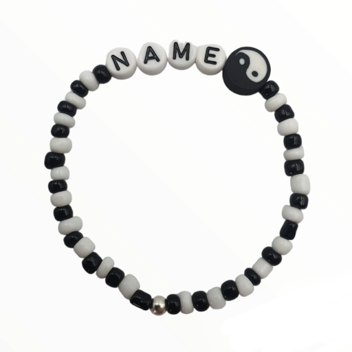 Beaded Name bracelets , Create Your own personalised letter bracelets