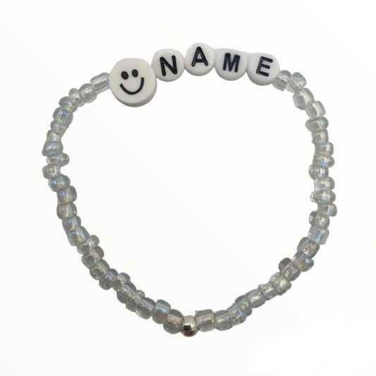 Beaded Name bracelets , Create Your own personalised letter bracelets